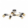 Lampa sufitowa WILSON BLACK 4xGU10