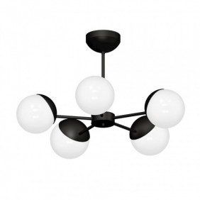 Żyrandol SFERA BLACK 5xE14