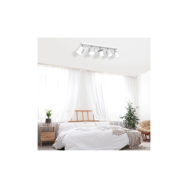 Lampa sufitowa DIXIE WHITE 5xGX53