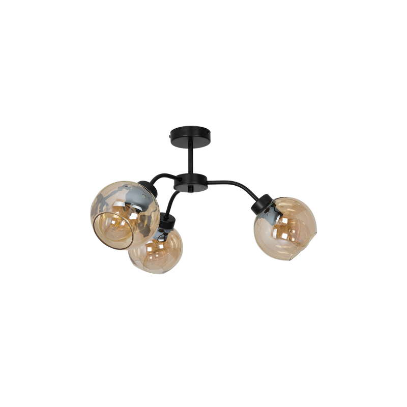Lampa sufitowa SOFIA AMBER 3xE27