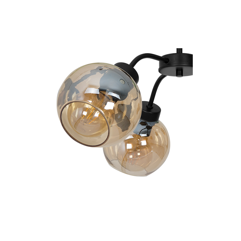 Lampa sufitowa SOFIA AMBER 3xE27