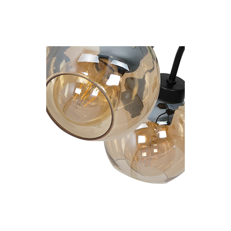 Lampa sufitowa SOFIA AMBER 3xE27
