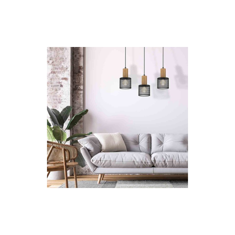 Lampa wisząca SOBRESA 3xE27