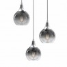 Lampa wisząca PALLA SILVER 3xE27