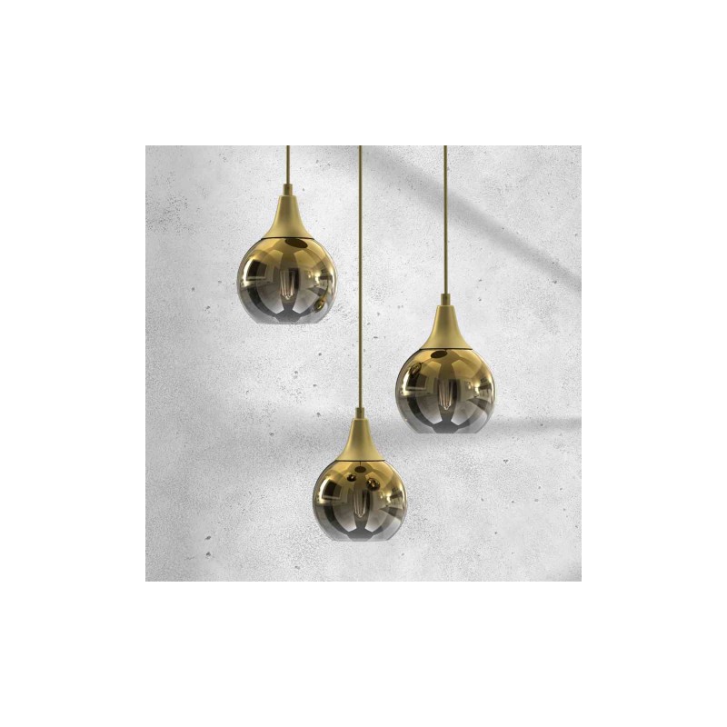 Lampa wisząca PALLA GOLD 3xE27