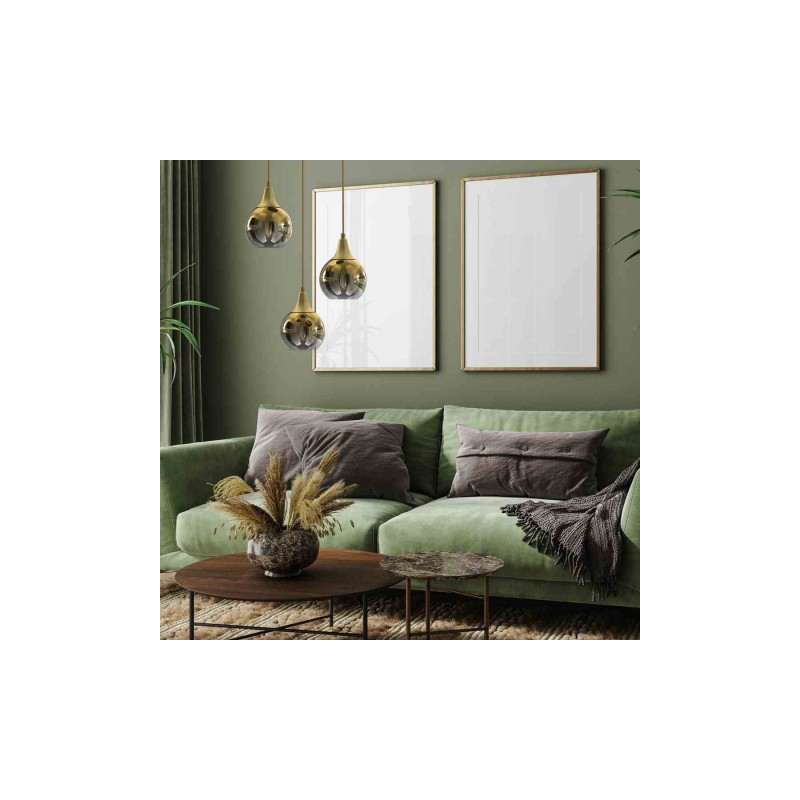 Lampa wisząca PALLA GOLD 3xE27