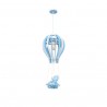 Lampa wisząca BALONIK BLUE 1xE27 60W
