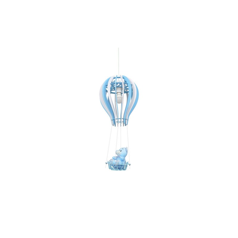 Lampa wisząca BALONIK BLUE 1xE27 60W