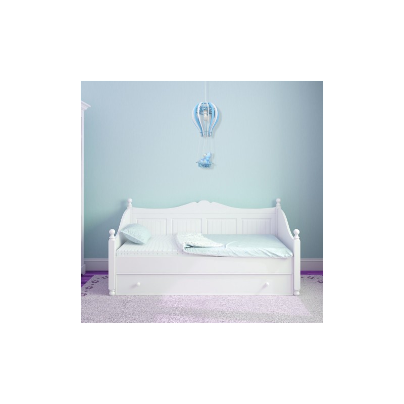 Lampa wisząca BALONIK BLUE 1xE27 60W