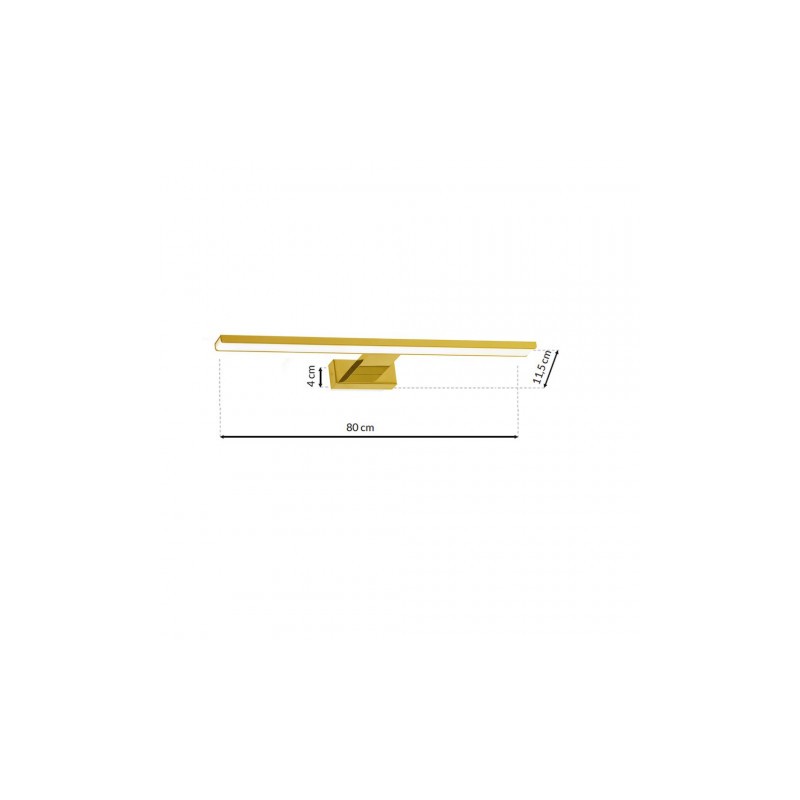 Kinkiet SHINE GOLD 15W LED