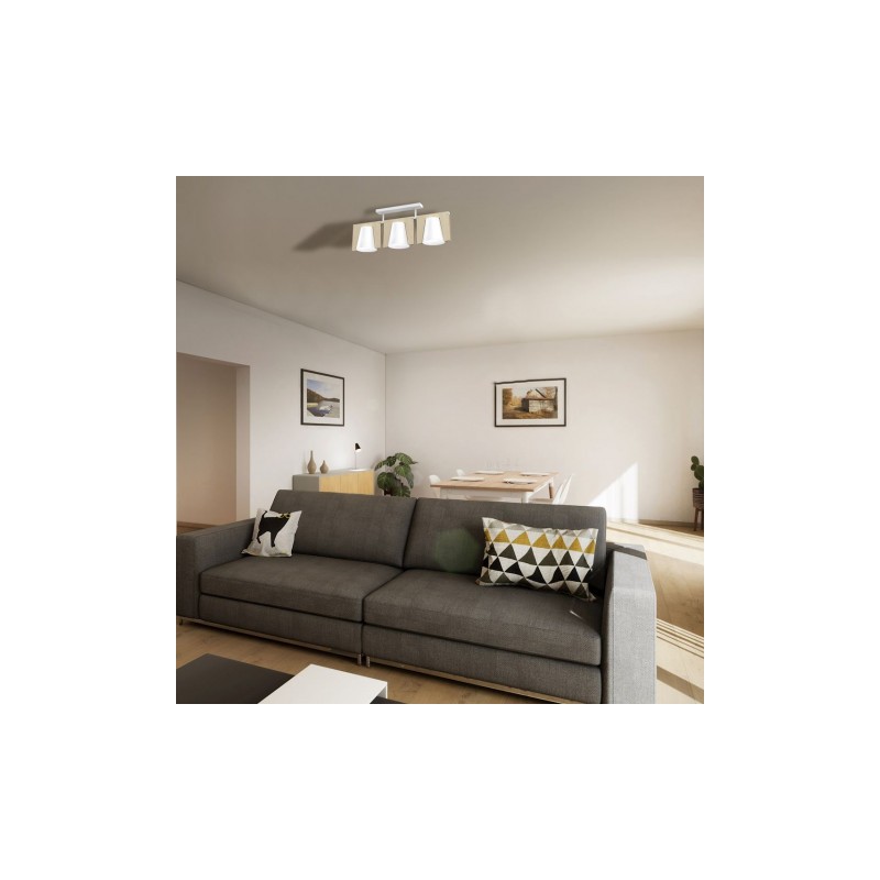 Lampa sufitowa NOAH WHITE 3xE27
