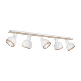 *Lampa sufitowal OVAL WHITE 5xE27