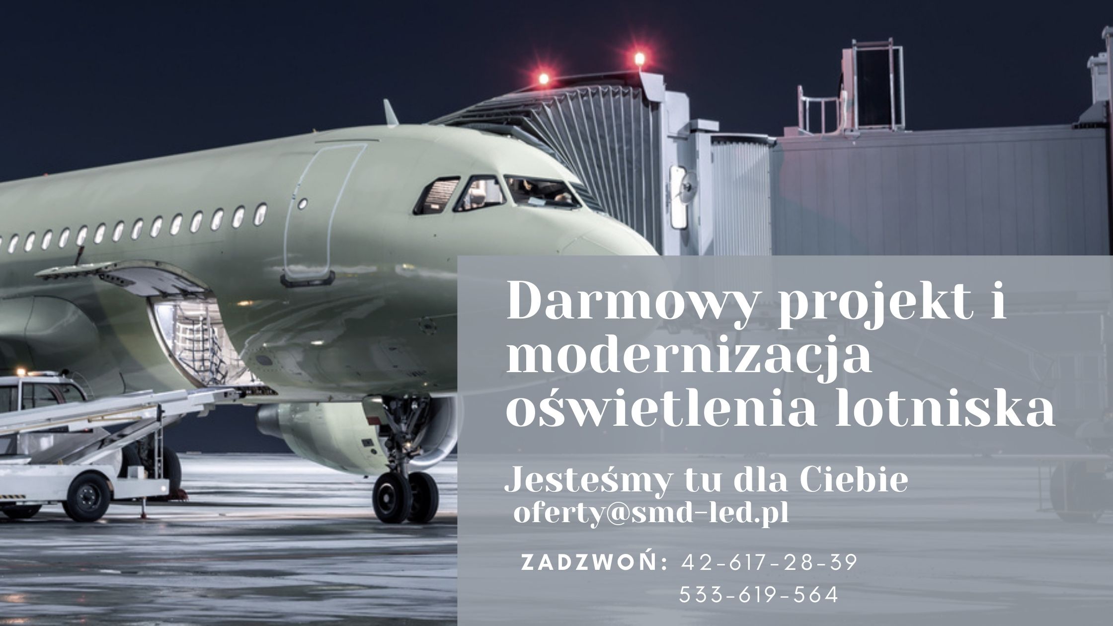 oświetlenie lotniska