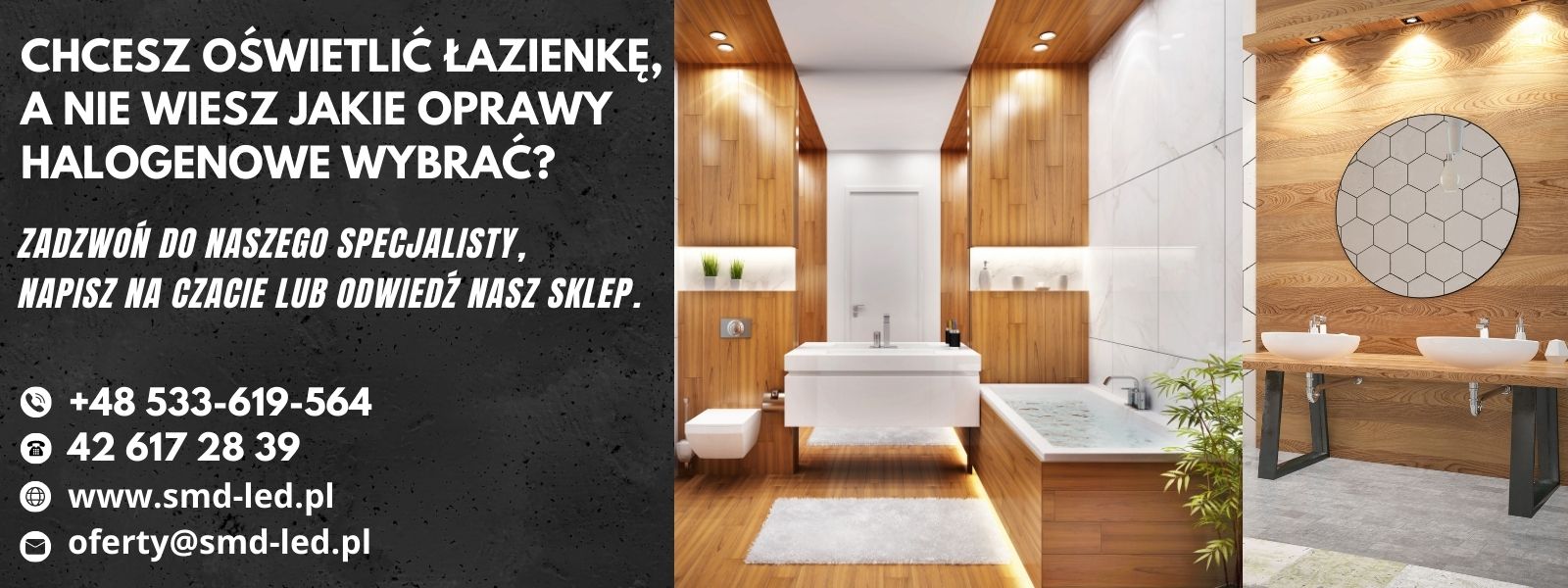 Halogeny do łazienki — jakie wybrać?