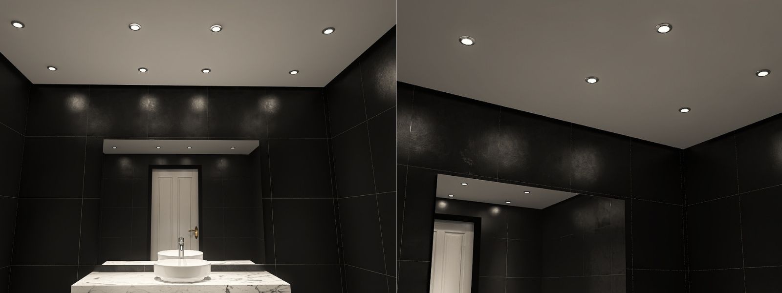 Ile halogenów LED do łazienki?
