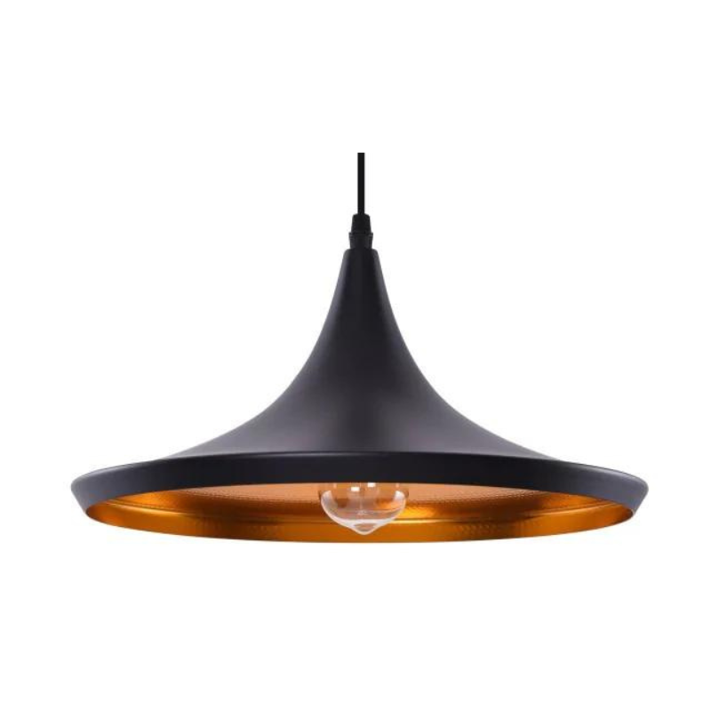LAMPA WISZĄCA CHINK BLACK/GOLD