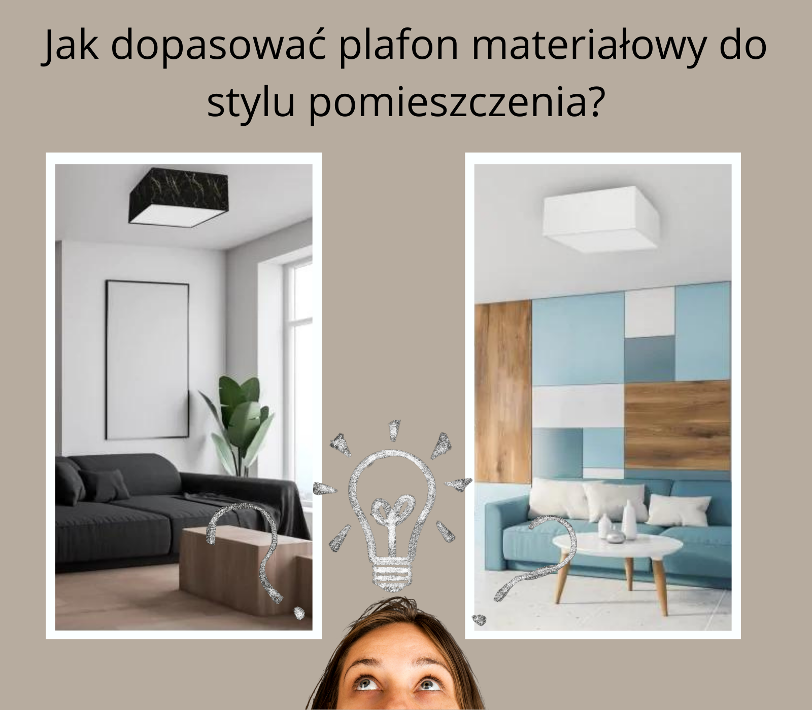 Jak dopasować plafon materiałowy do stylu pomieszczenia