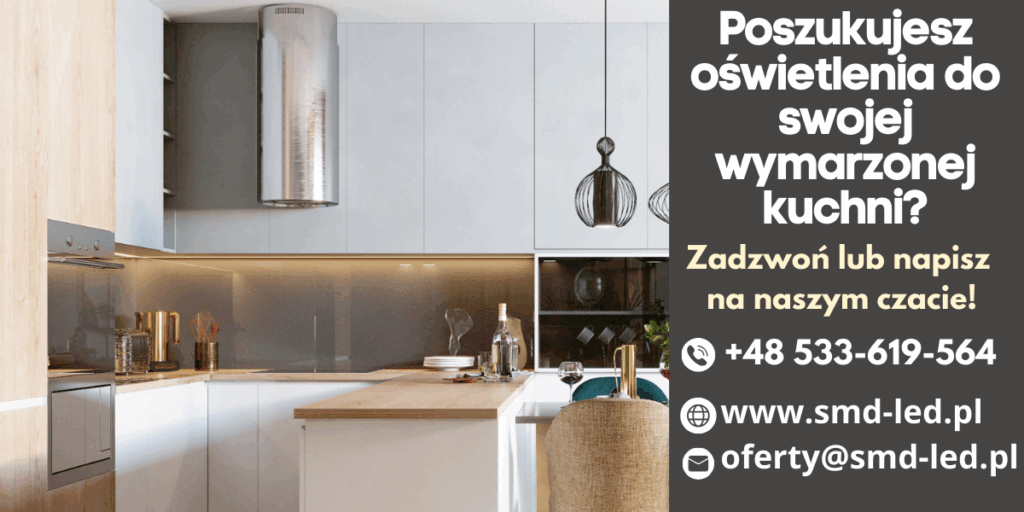Pomoc w doborze oświetlenia do Kuchni