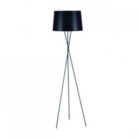 Lampa podłogowa czarna