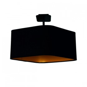 Lampa sufitowa czarna