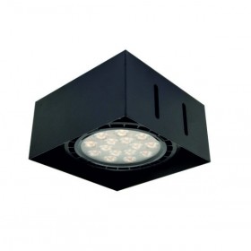 Lampa wpuszczana czarna