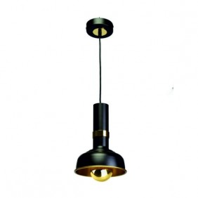 Lampa rustykalna czarna