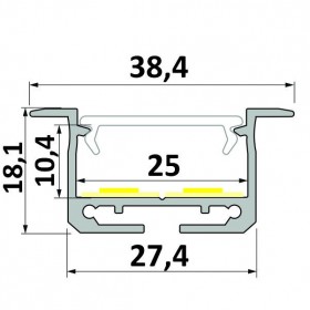 Profil LED inSILEDA
