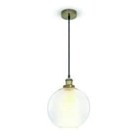 Lampa wisząca szklana