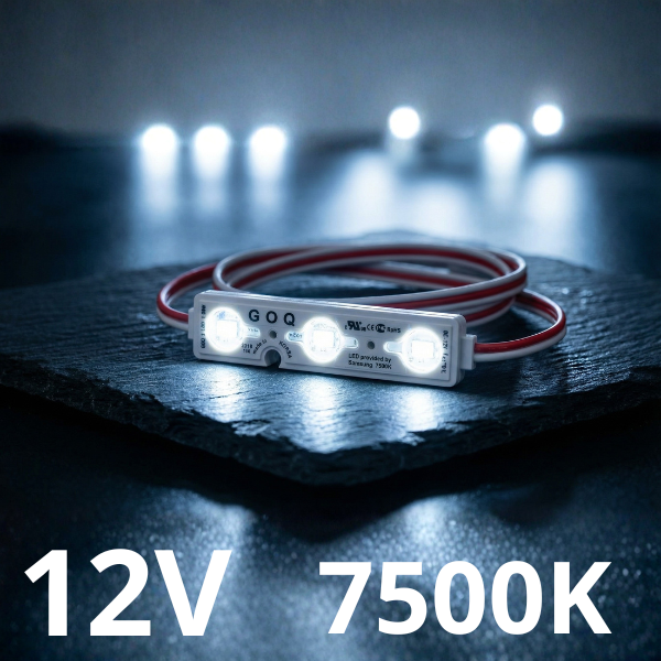Moduł Led do reklam 19-3221-02 Biała Zimna 7500K GOQ-3SAM-150-W75