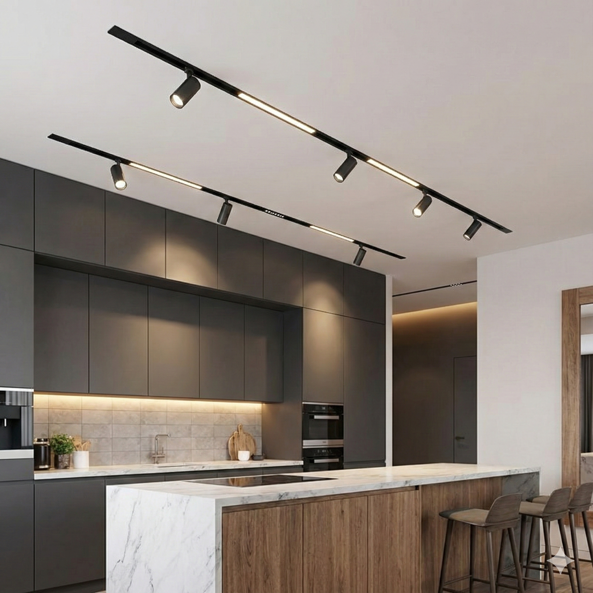 lampa do szyny magnetycznej 12W 3000K Ddcx-Fg300