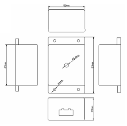 OLT.DIMMER-1 wymiary