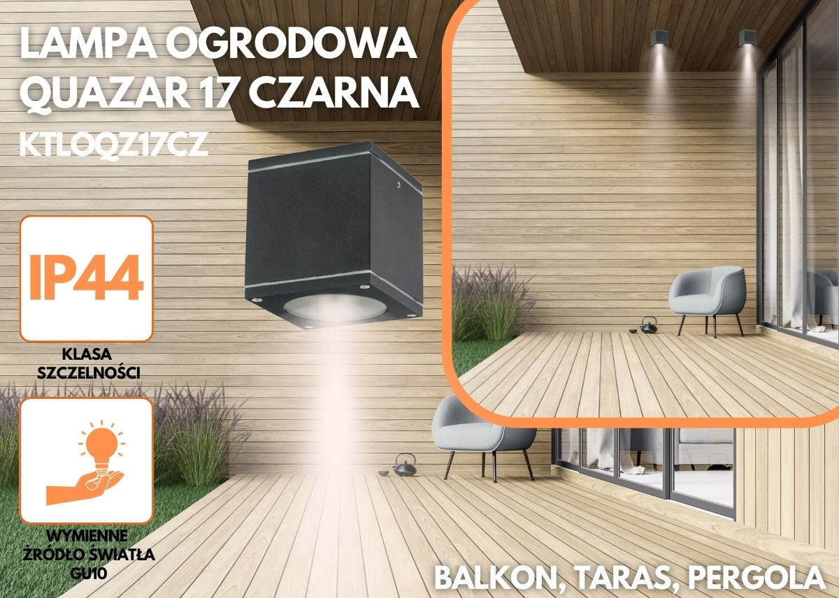 Lampa Ogrodowa Quazar 17