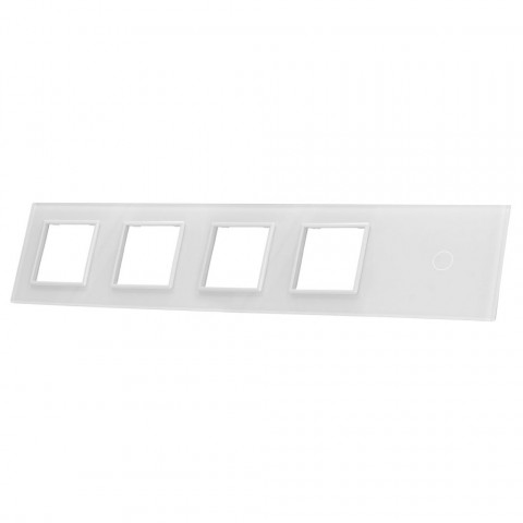 Panel szklany Livolo 7012222-62 - 1+2+2+2+2 - czarny