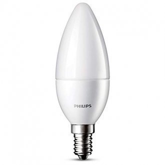 Żarówka LED mały gwint Philips 5,5W świeczka - biała ciepła