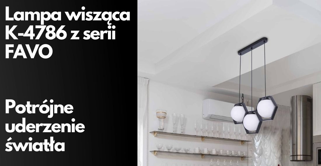 Lampa wisząca K-4786 z serii FAVO