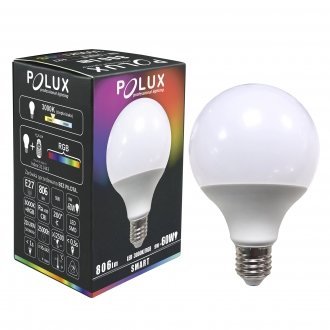 Żarówka LED G95 RGB E27 9W