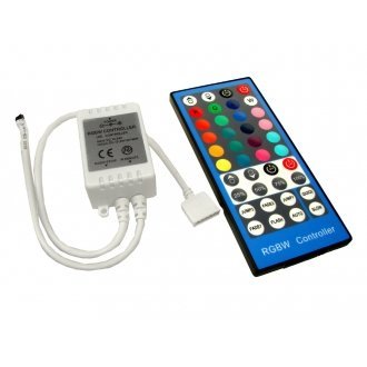 Sterownik LED RGBW 8A z pilotem 12-24VDC