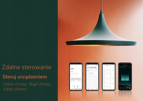 Pojedynczy biały włącznik WiFi T577