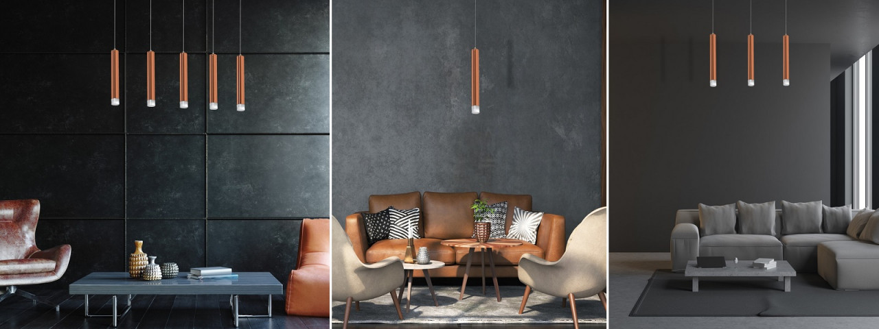 Lampa wisząca COPPER 25W LED