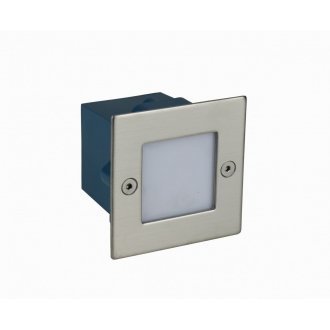 Lampa MUR LED INOX B 04 SU-MA - KWADRATOWA