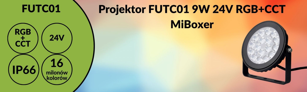 Projektor FUTC01 9W 24V RGB+CCT MiBoxer
