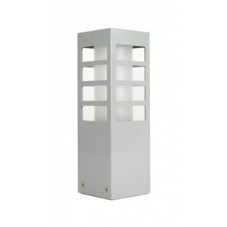 Lampa ogrodowa RADO III 3 AL 25 cm - SREBRNY