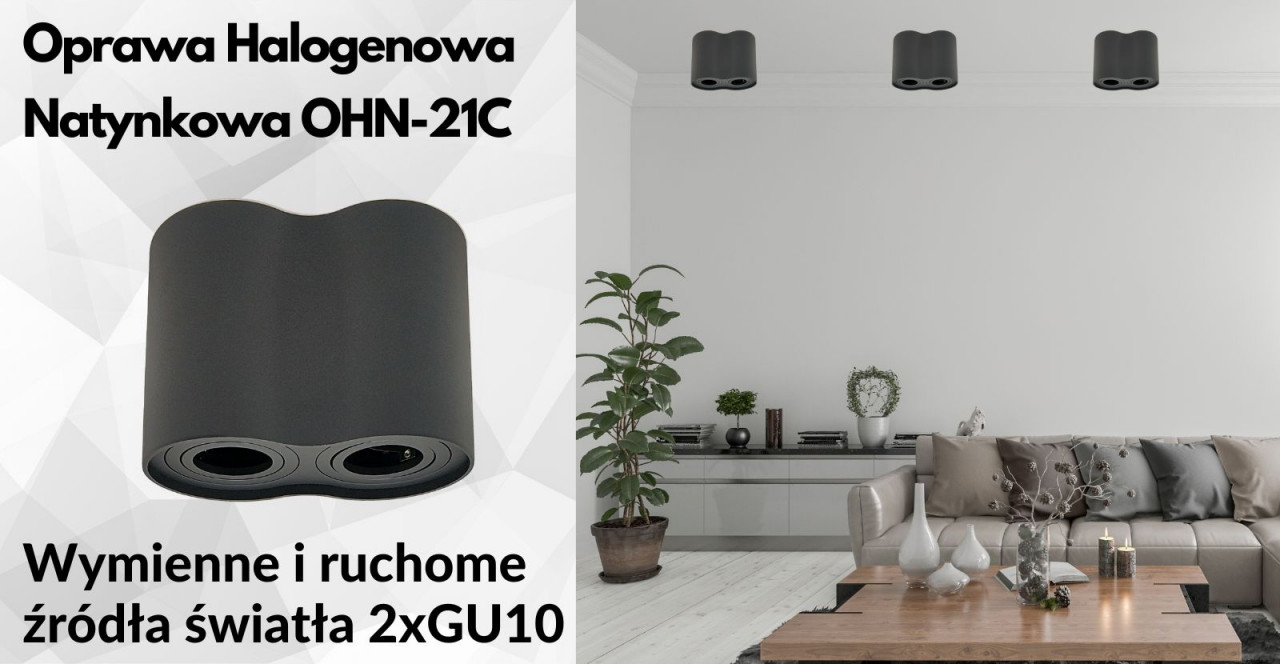 Oprawa Halogenowa Natynkowa OHN-21C EC79962