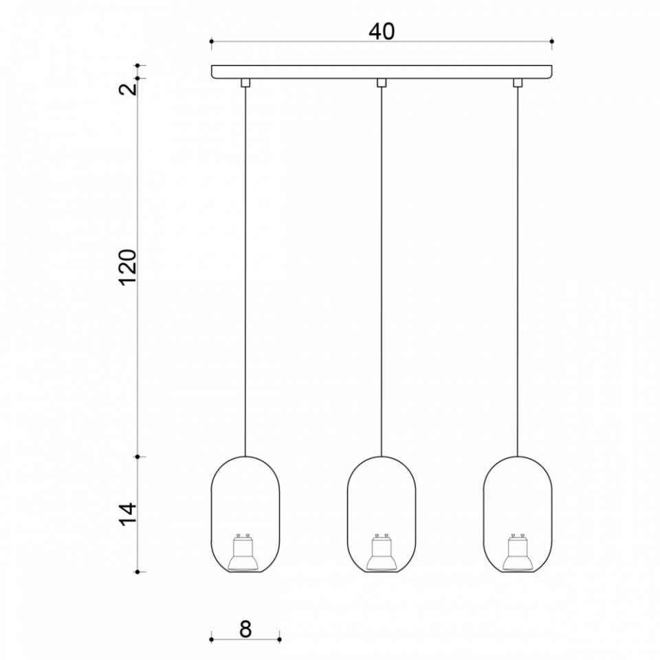 DREWNIANA LAMPA SUFITOWA LOFT BARILLE 3L GU10 LAMPA WISZĄCA NA LISTWIE KOLOROWE KABLE