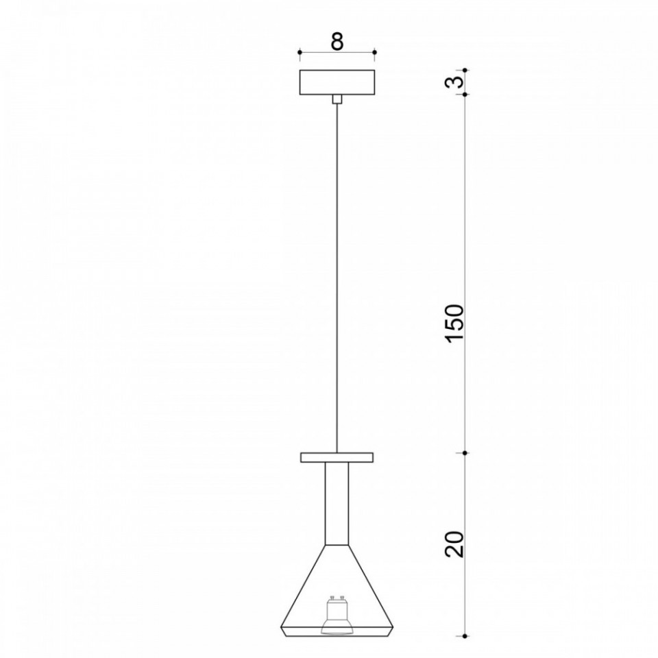 DREWNIANA LAMPA SUFITOWA LOFT CONO GU10 LAMPA WISZĄCA KOLOROWE KABLE