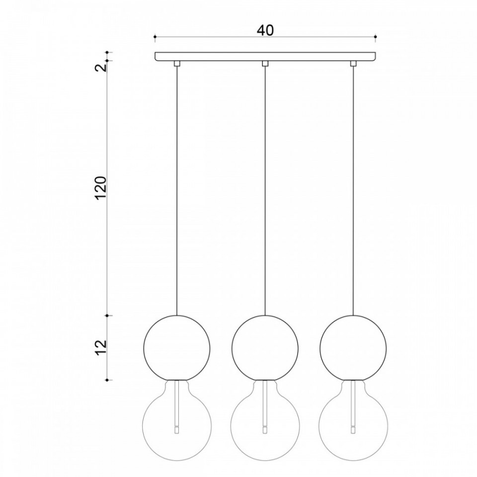 DREWNIANA LAMPA SUFITOWA LOFT SFERNI 3L E27 LAMPA WISZĄCA NA LISTWIE KOLOROWE KABLE wymiary