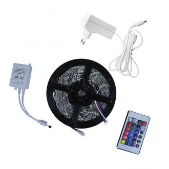 Taśma LED 24W 300XSMD POLUX - RGB