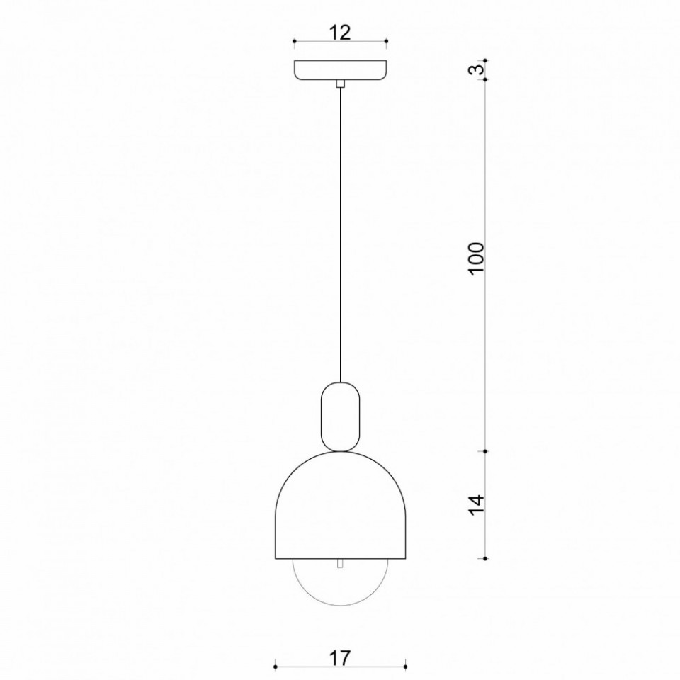 LOFT OVOI BIAŁA LAMPA WISZĄCA Z CZARNYM PRZEWODEM KOLOROWE KABLE wymiary