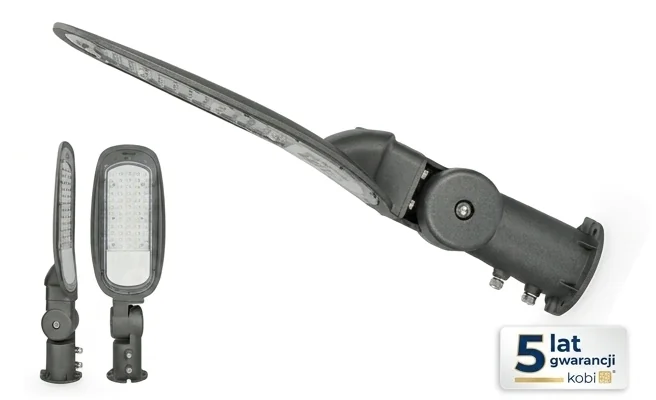 Oprawa uliczna LED VESPA PRO 60W KFVP60NBAS KOBI – 5 lat gwarancji, białe tło