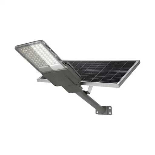 Oprawa uliczna LED solarna V-TAC VT-15300ST z funkcją ściemniania, zdjęcie cechy SKU 10228